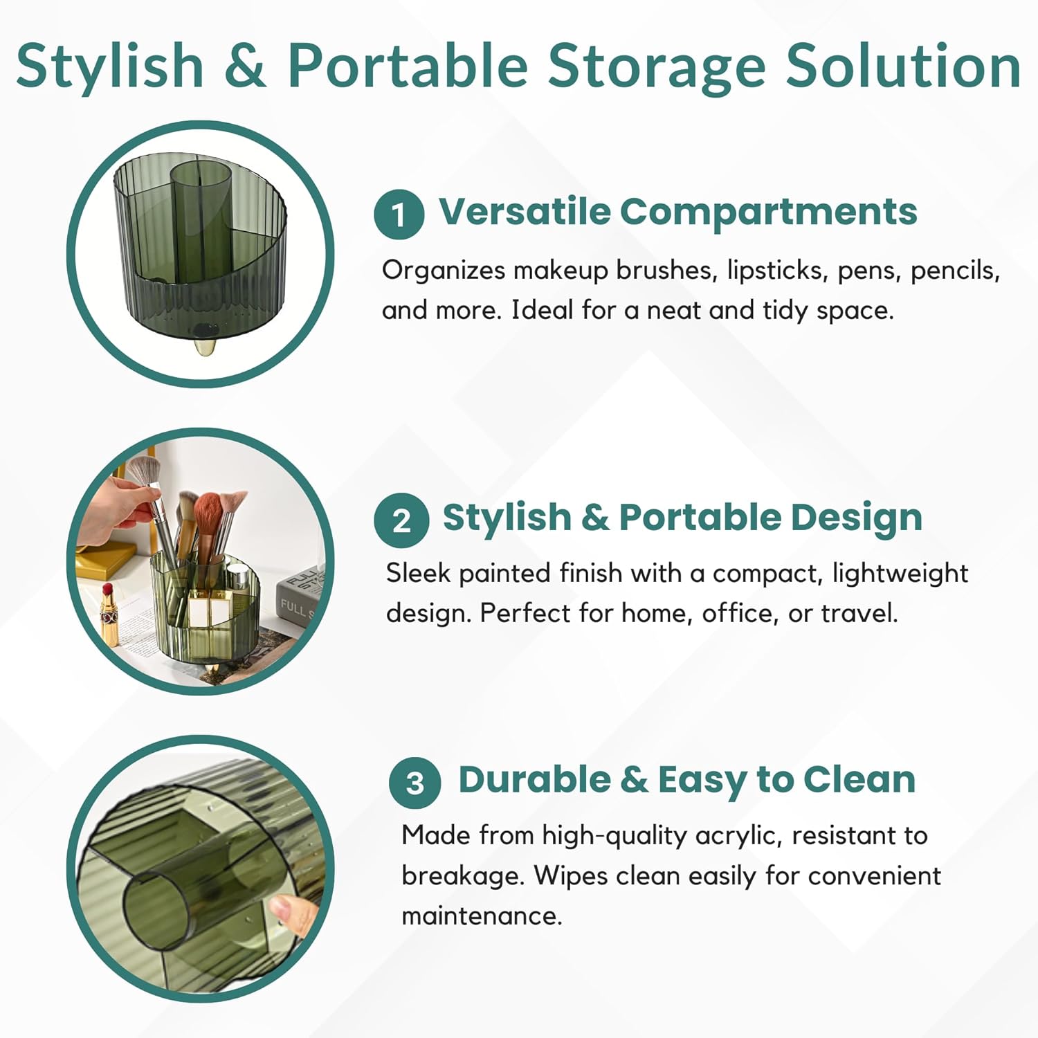 Beauty Essentials Organizer Box