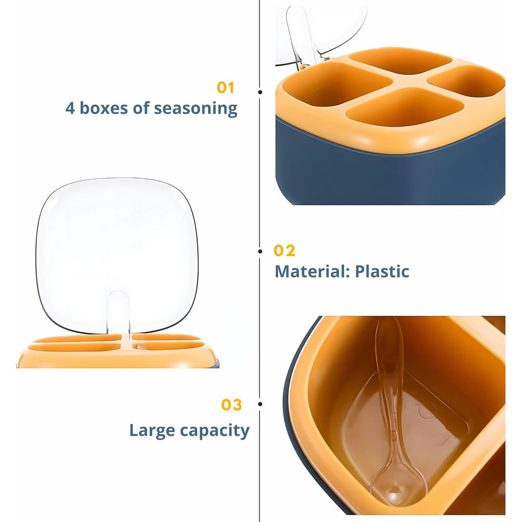 4-in-1 Clear View Spice Organizer