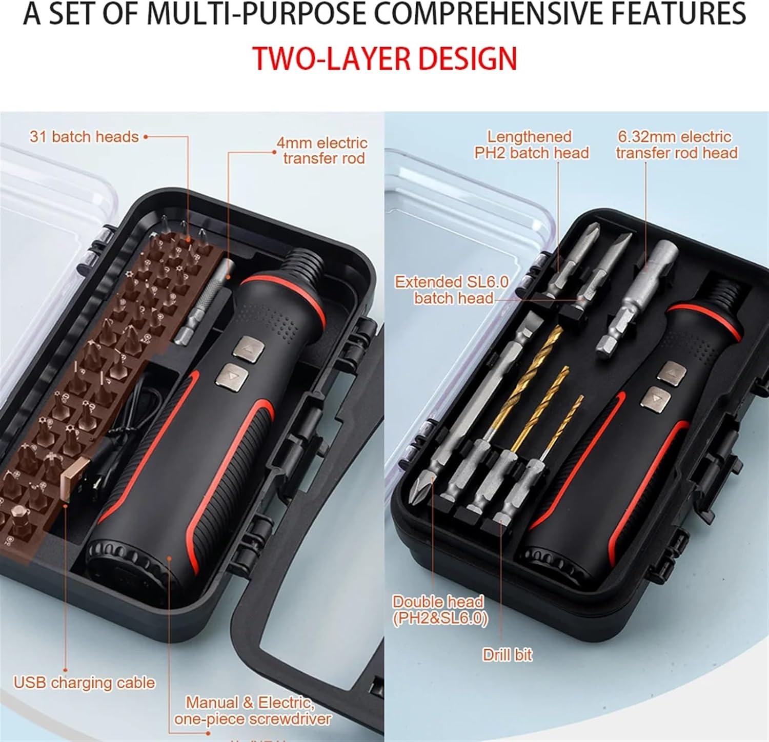 41 In 1 Precision Mini Electric Screwdriver Set