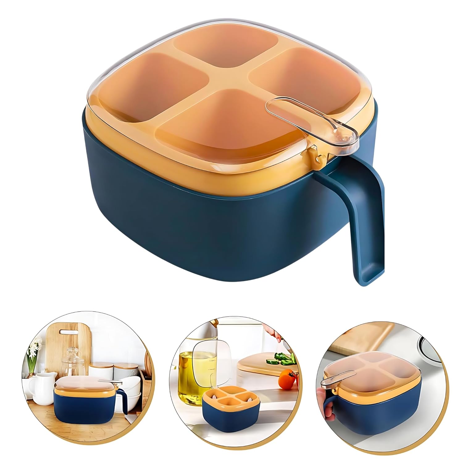 4-in-1 Clear View Spice Organizer