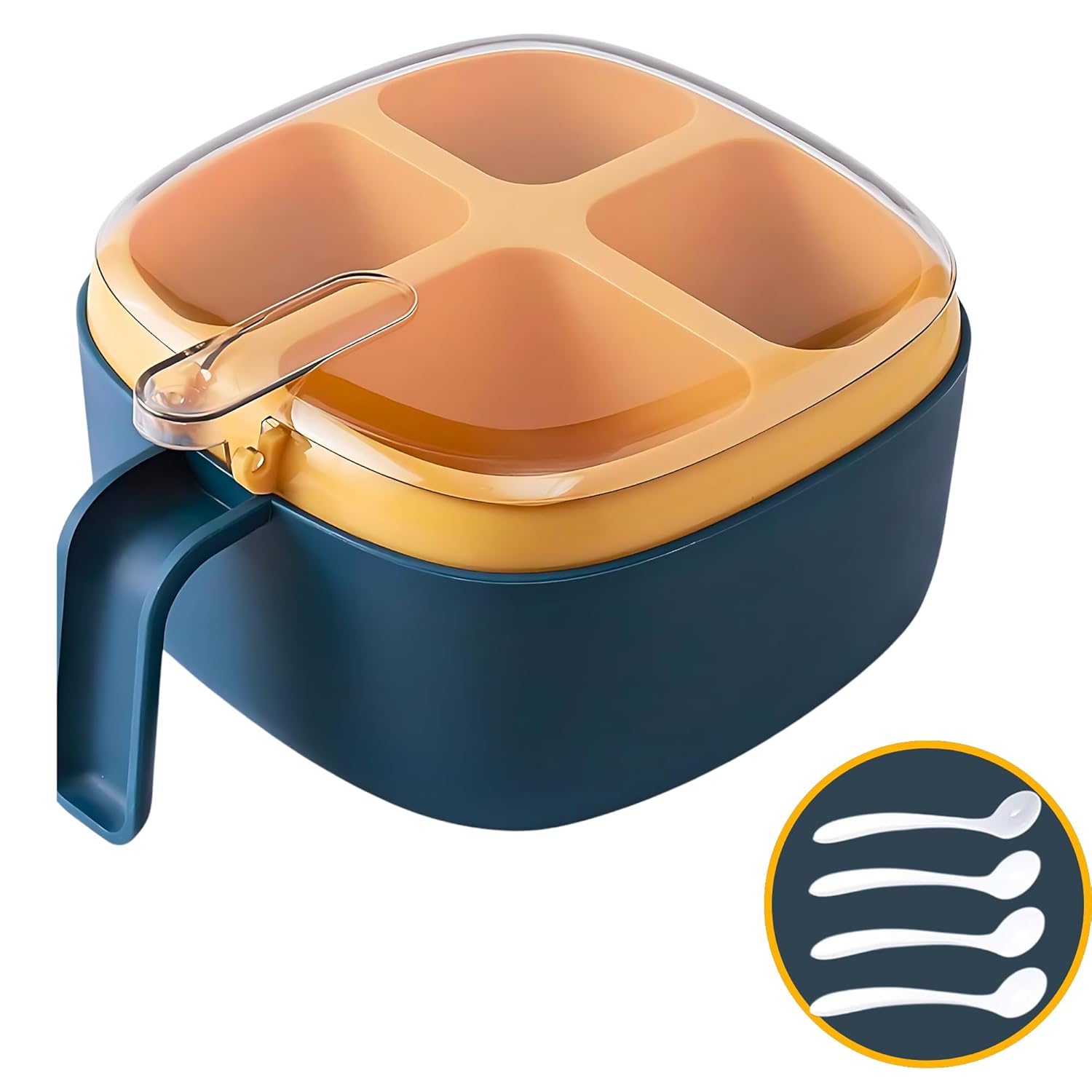 4-in-1 Clear View Spice Organizer