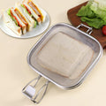 Stainless Steel Sandwich Grilling Net with Clamp