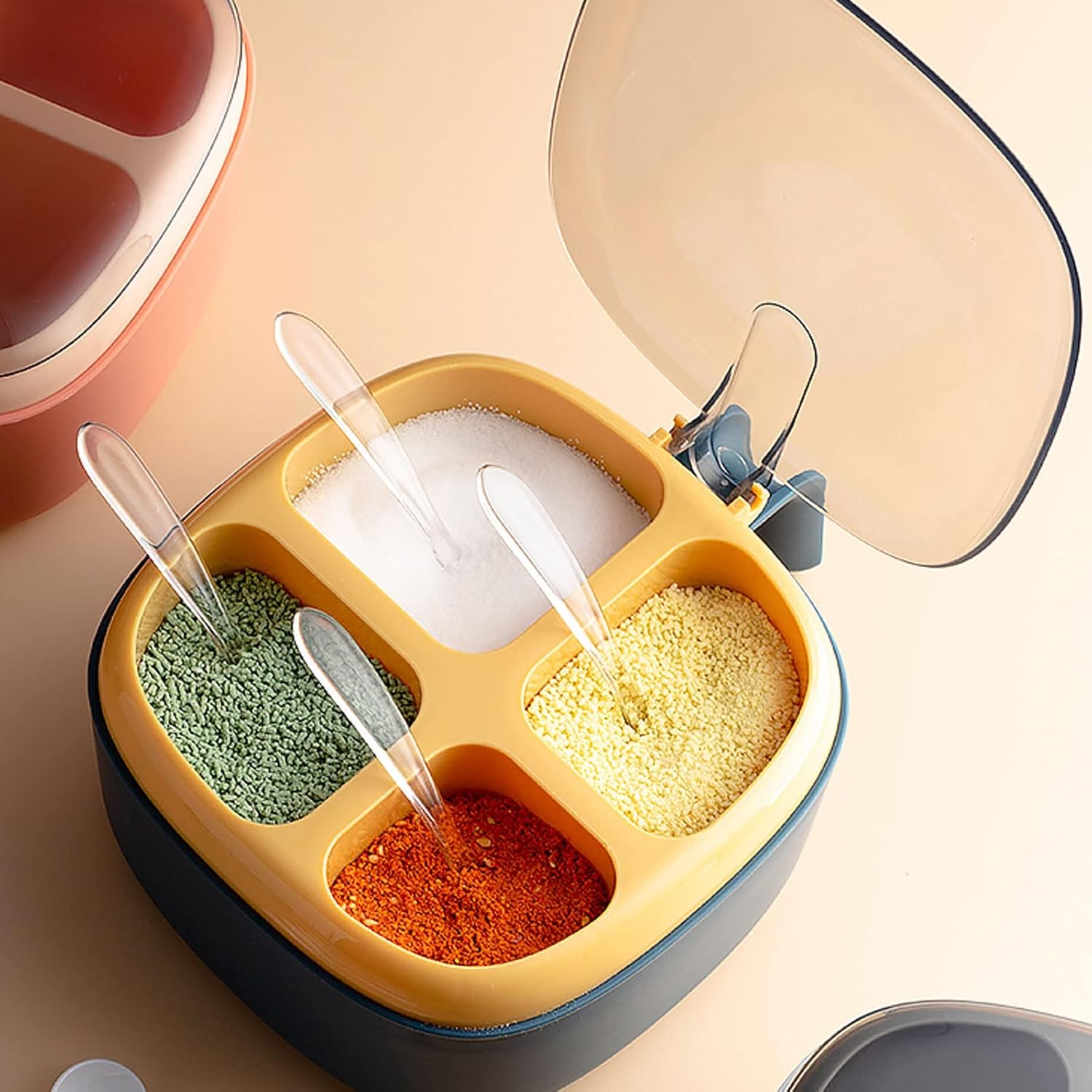 4-in-1 Clear View Spice Organizer