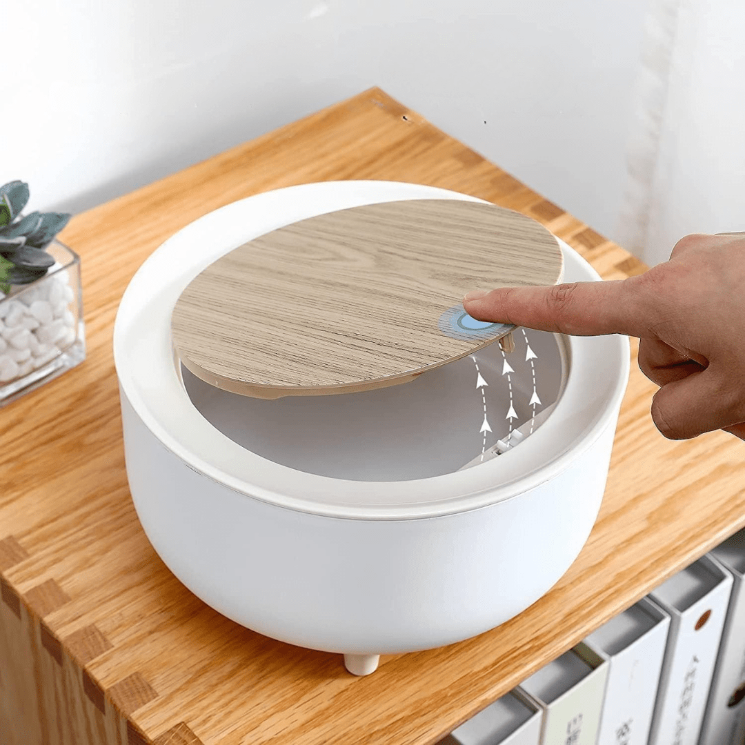 Versatile Desktop Small Trash Can