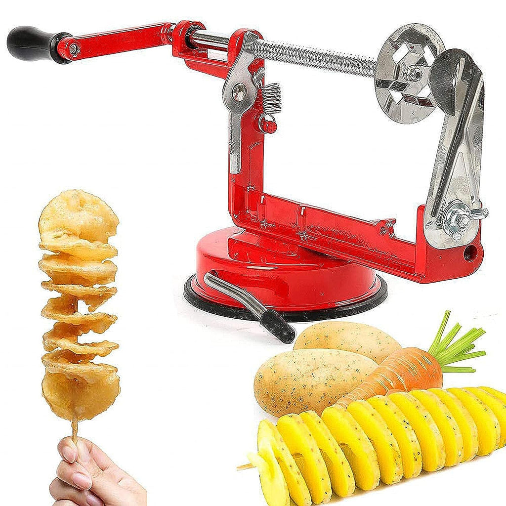 3 in 1 Stainless Steel Slicer & Spiral Cutter
