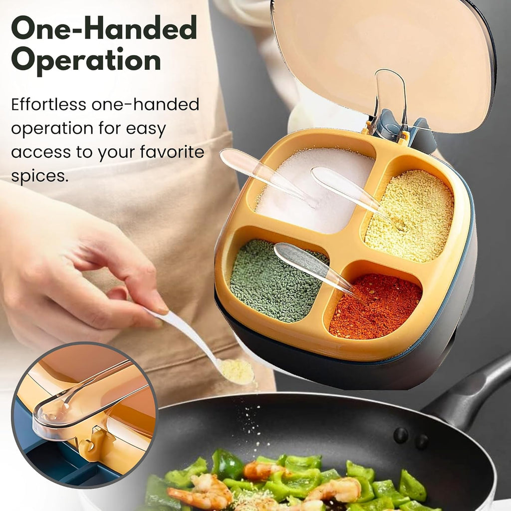 4-in-1 Clear View Spice Organizer