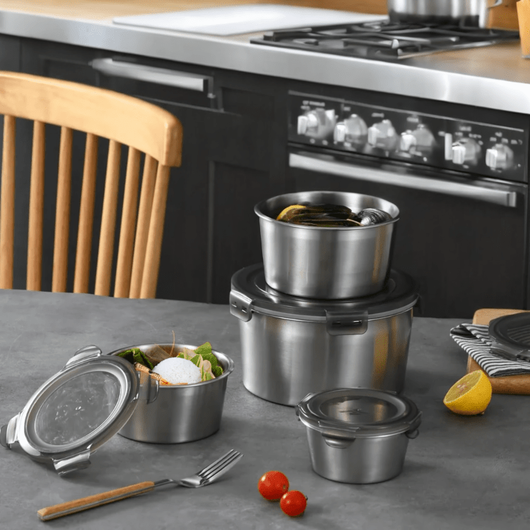 Stainless Steel Food Storage Container