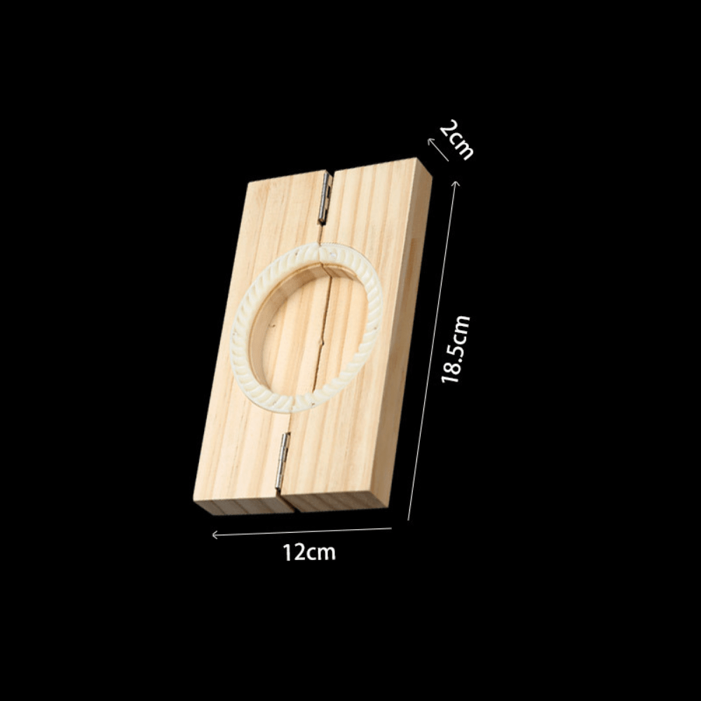 Wood Craft Dumpling Maker