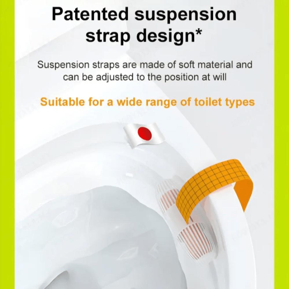 Auto Toilet Cleaning Basket