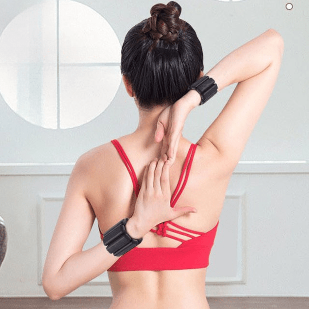 Adjustable Silicone Fitness Wrist and Ankle Weight Bands