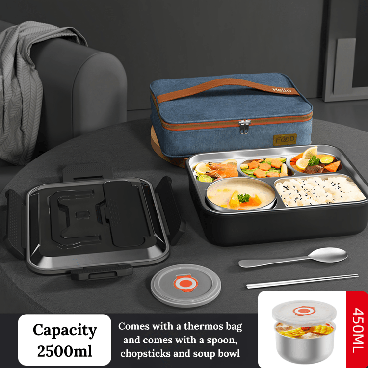Stainless Steel Insulated Lunch Box with Cover