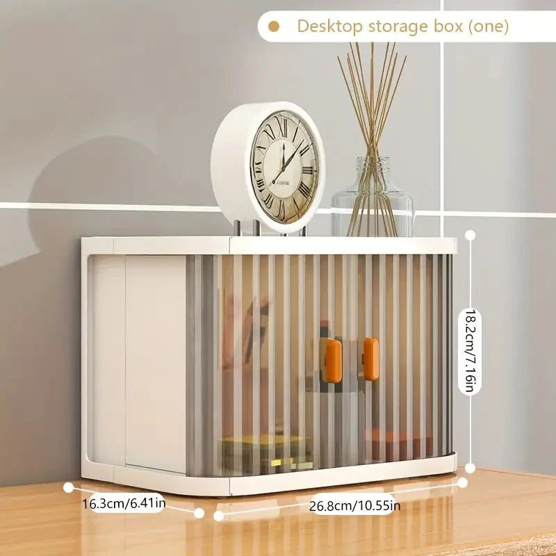 Versatile Transparent Folding Storage Shelf