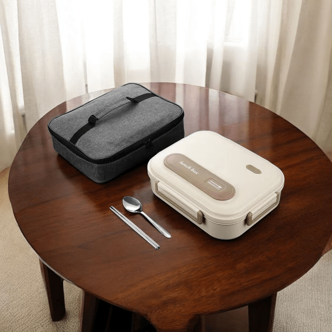 5-Compartment Stainless Steel Thermal Bento Lunch Box(2800ml)