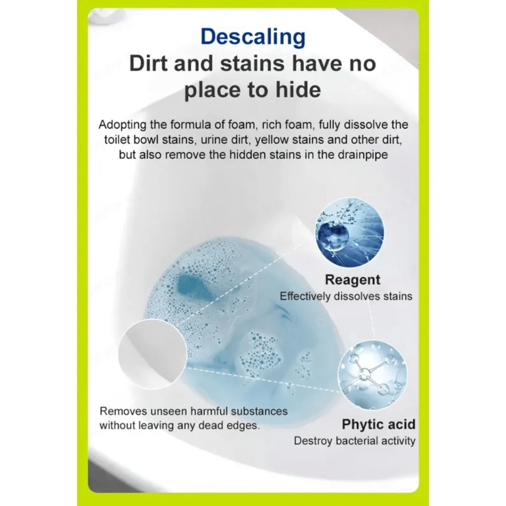 Auto Toilet Cleaning Basket