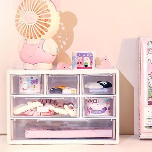 6-Grid Adjustable Organizer Box