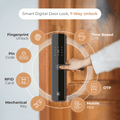 A2 Alpha 10 Smart Digital Door Lock with 7-Way Unlocking Features