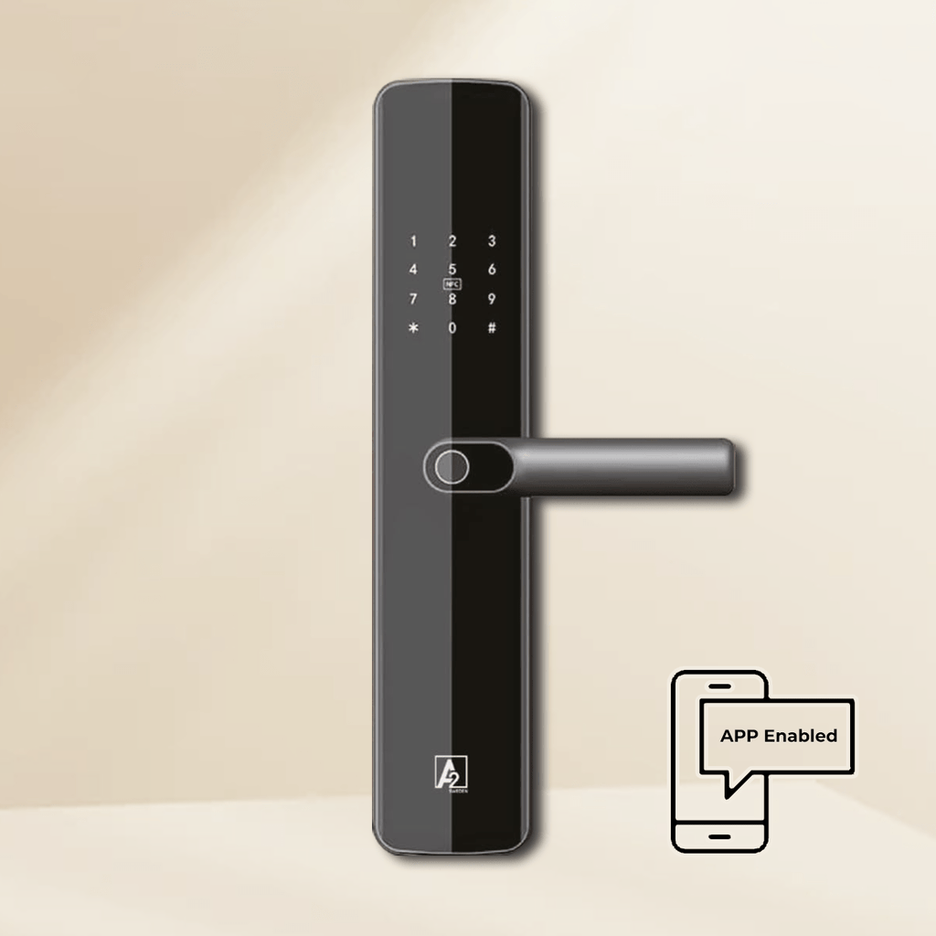 A2 Alpha 10 Smart Digital Door Lock with 7-Way Unlocking Features