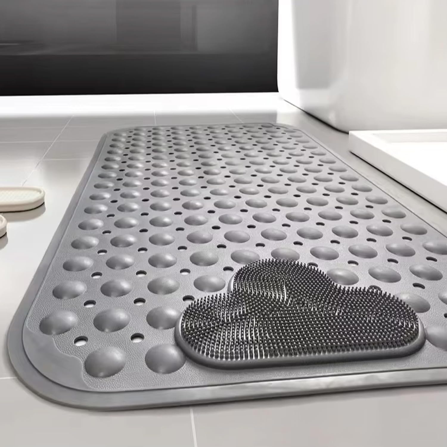 Anti-Bacterial Quick-Dry Non-Slip Shower Mat (71x40cm)