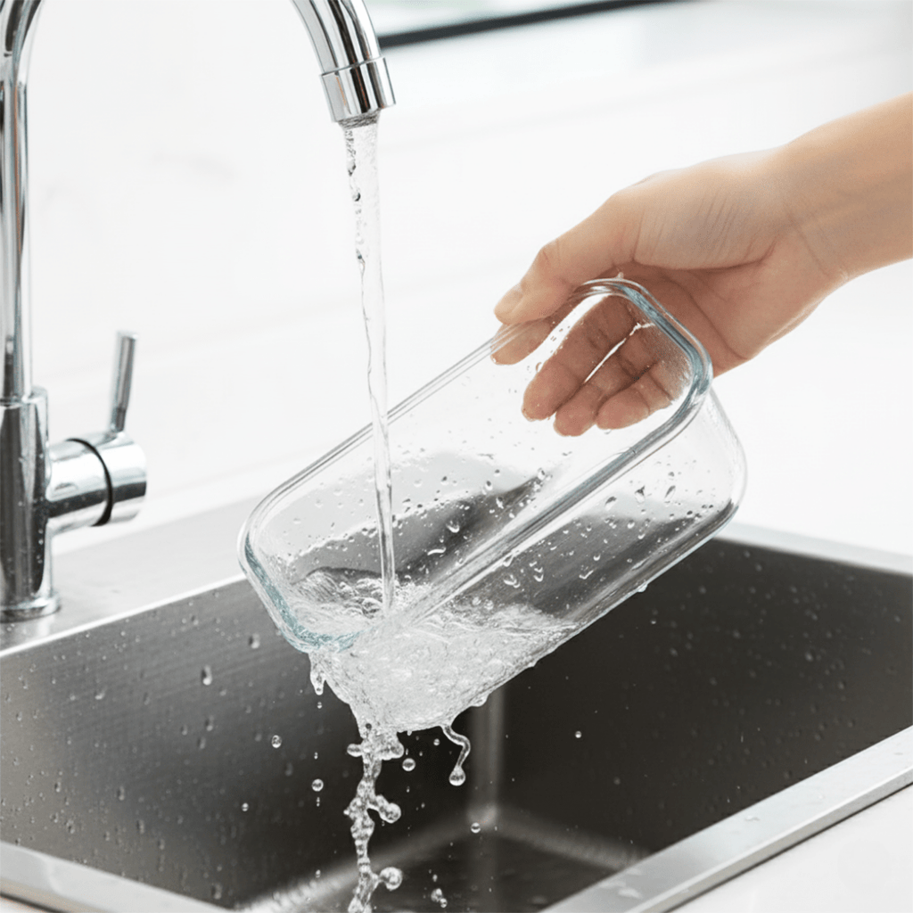 Vacuum Glass Storage Container with Date Tracker Lid