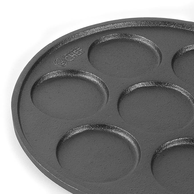 Cast Iron Mini Pancake Maker with Handle(23cm)