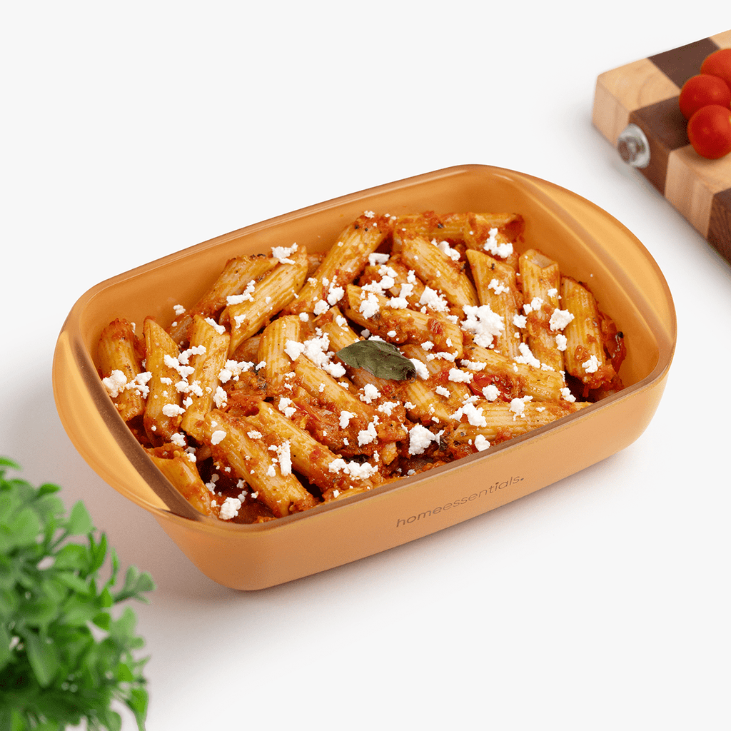 Yellow Rectangular Non-Stick Baking Dish