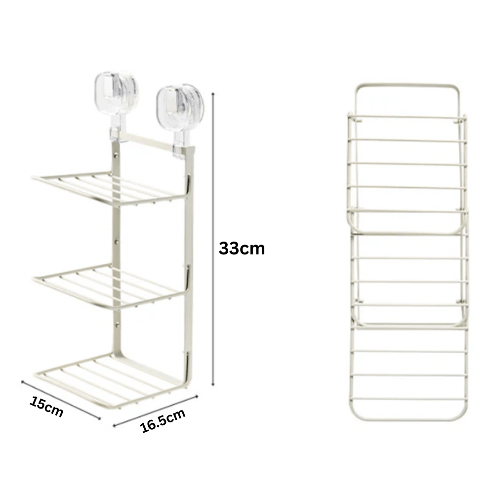 Wall-Mounted Multifunctional Storage Rack