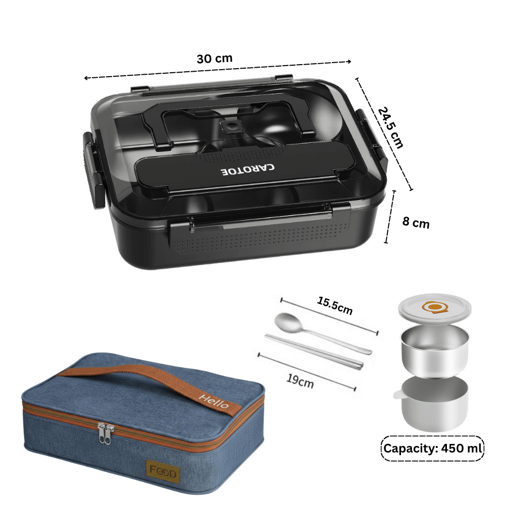 Stainless Steel Insulated Lunch Box with Cover