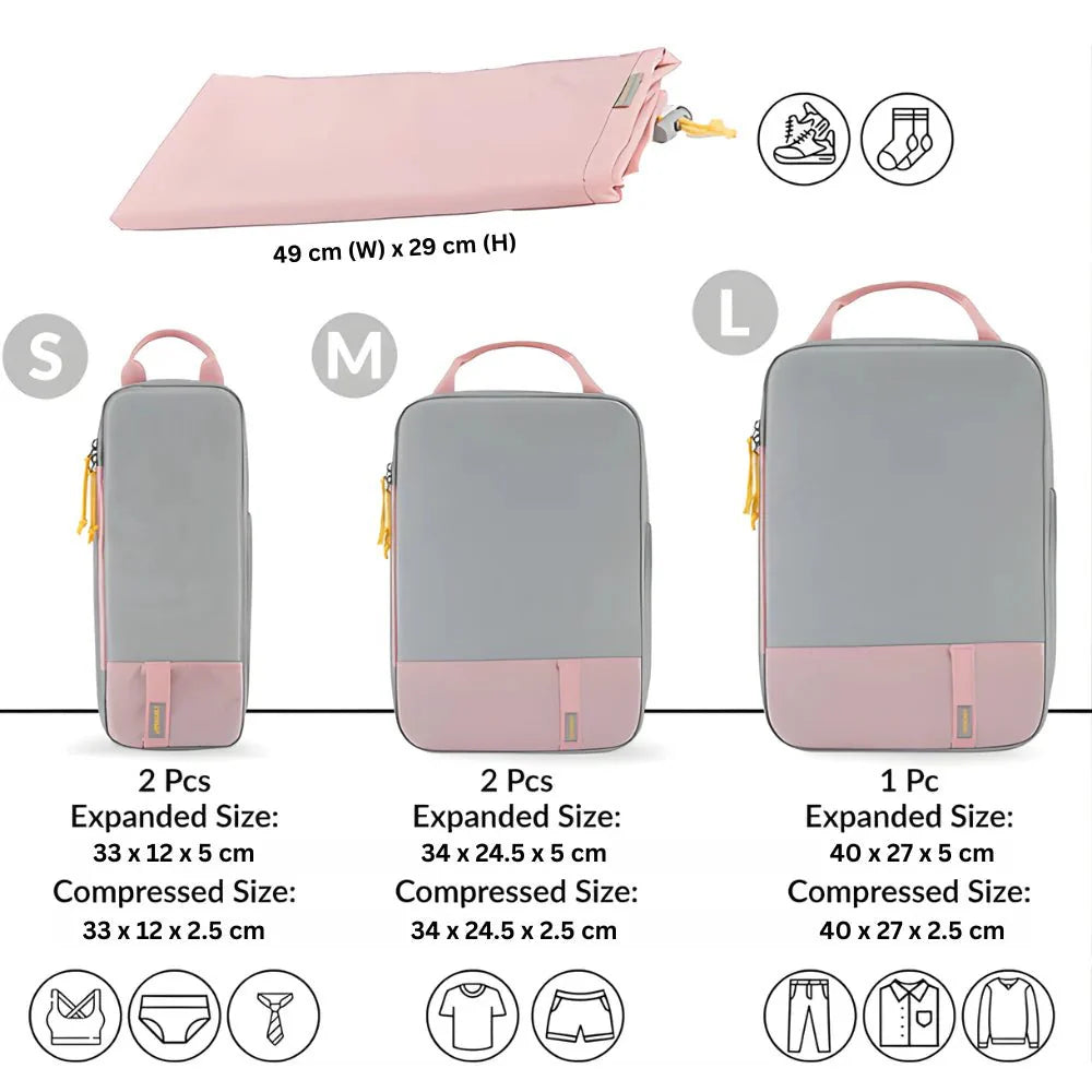 Travel Packing Ultra Storage Bag (Set of 6)