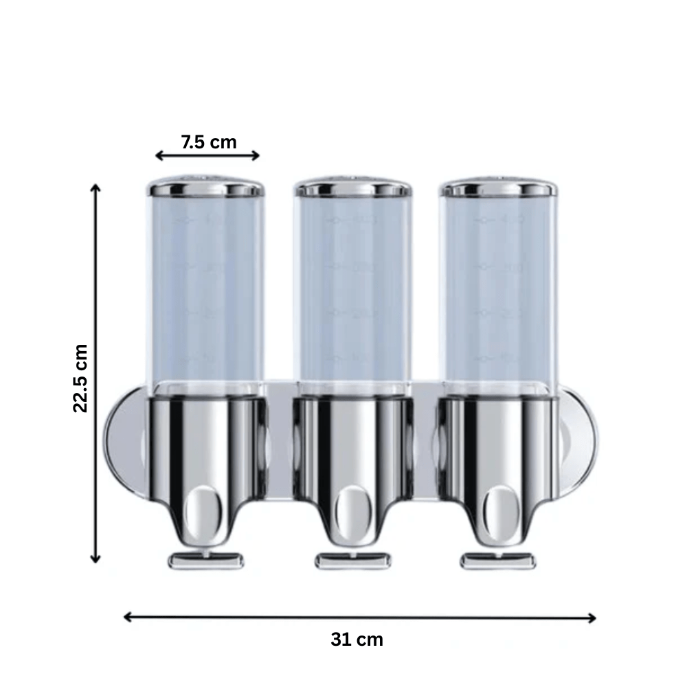 Wall-Mounted Soap Dispenser Set