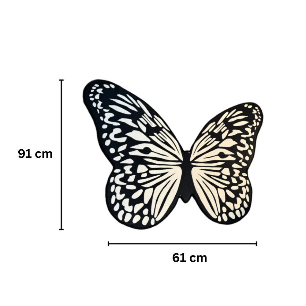 Anti-Slip Butterfly-Themed Diatom Mud Floor Mat