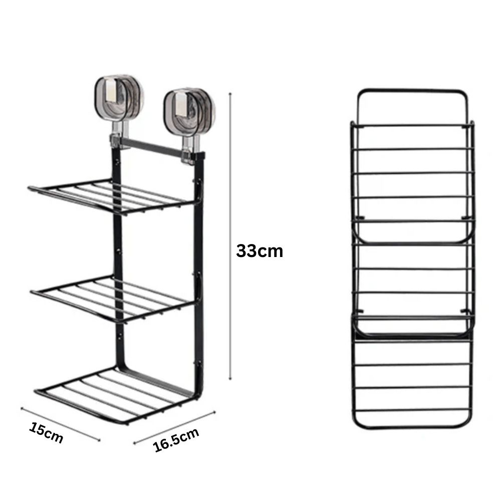 Wall-Mounted Multifunctional Storage Rack
