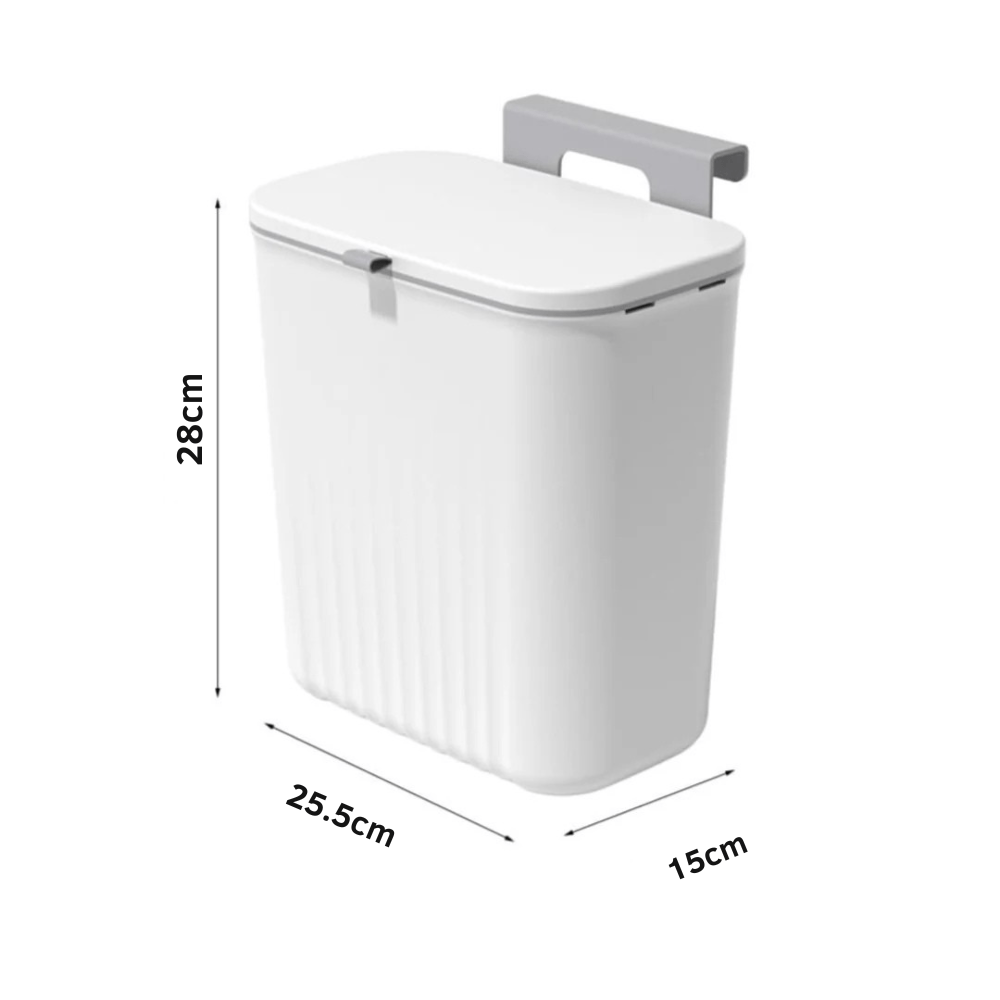 Wall-Mounted Hanging Slide Cover Bin