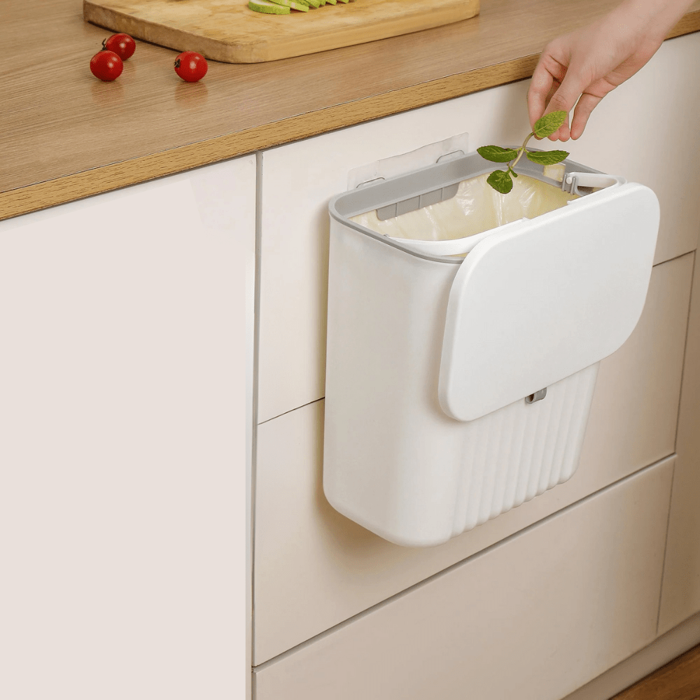 Wall-Mounted Hanging Slide Cover Bin