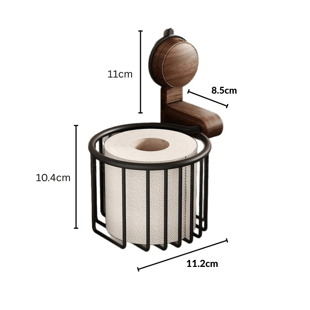 Toilet Paper Holder with Suction Cup