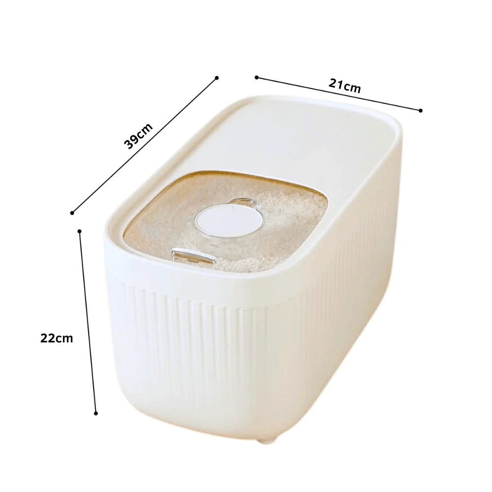 Airtight Large Capacity Rice Storage Container (10KG)