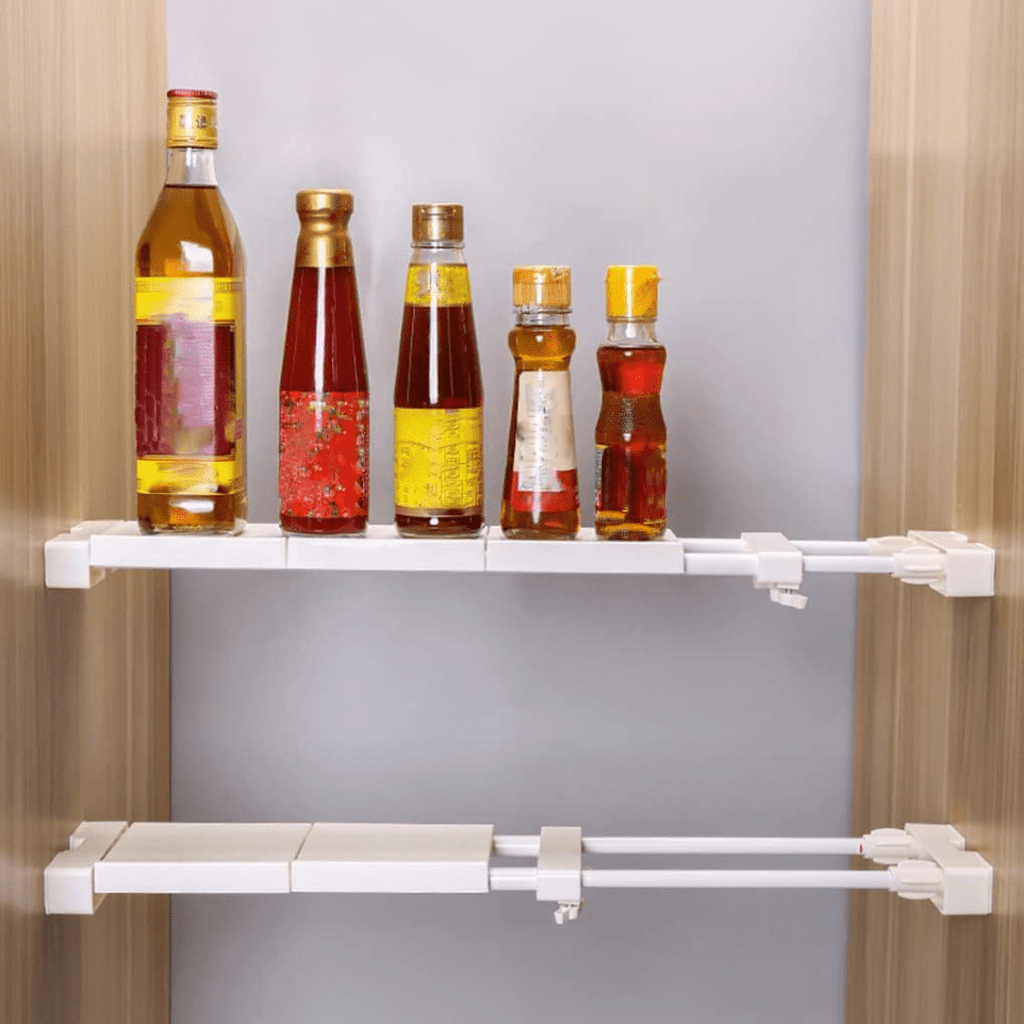Adjustable Storage Shelf Closet Organizer