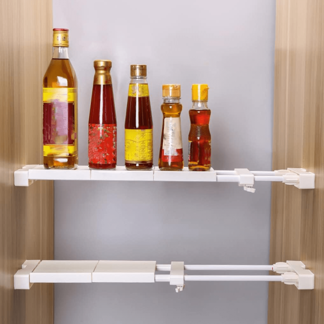 Adjustable Storage Shelf Closet Organizer