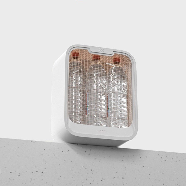 Touch-Free Wall-Mounted Trash Bin with Smart Sensor Lid (7L)