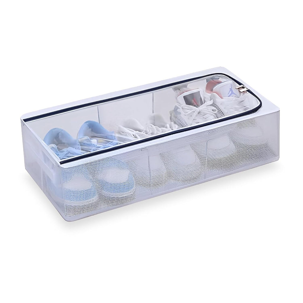 Transparent Under-Bed Shoe Storage Bag