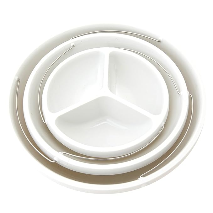 Twist & Fold 3-Tier Foldable Snack & Fruit Stand (38 cm)