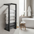 Wall-Mounted Bathroom Towel Storage Rack