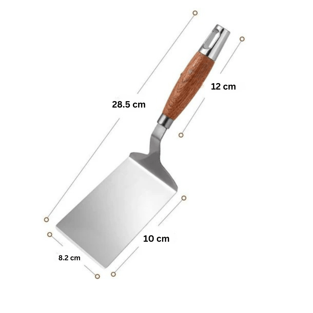 Stainless Steel Square Shape Shovel with Wooden Handle