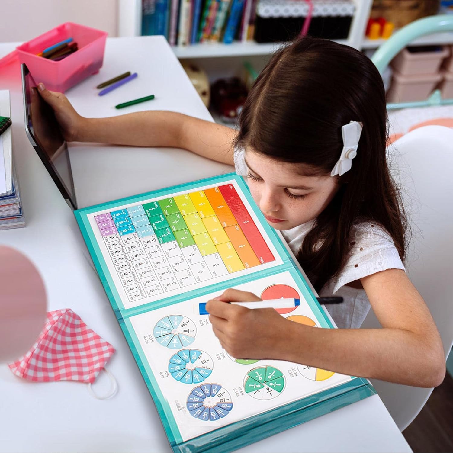 Arithmetic Learning Magnetic Book