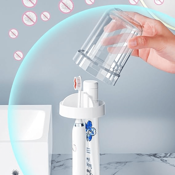 Adjustable And Hygienic Toothpaste Bracket