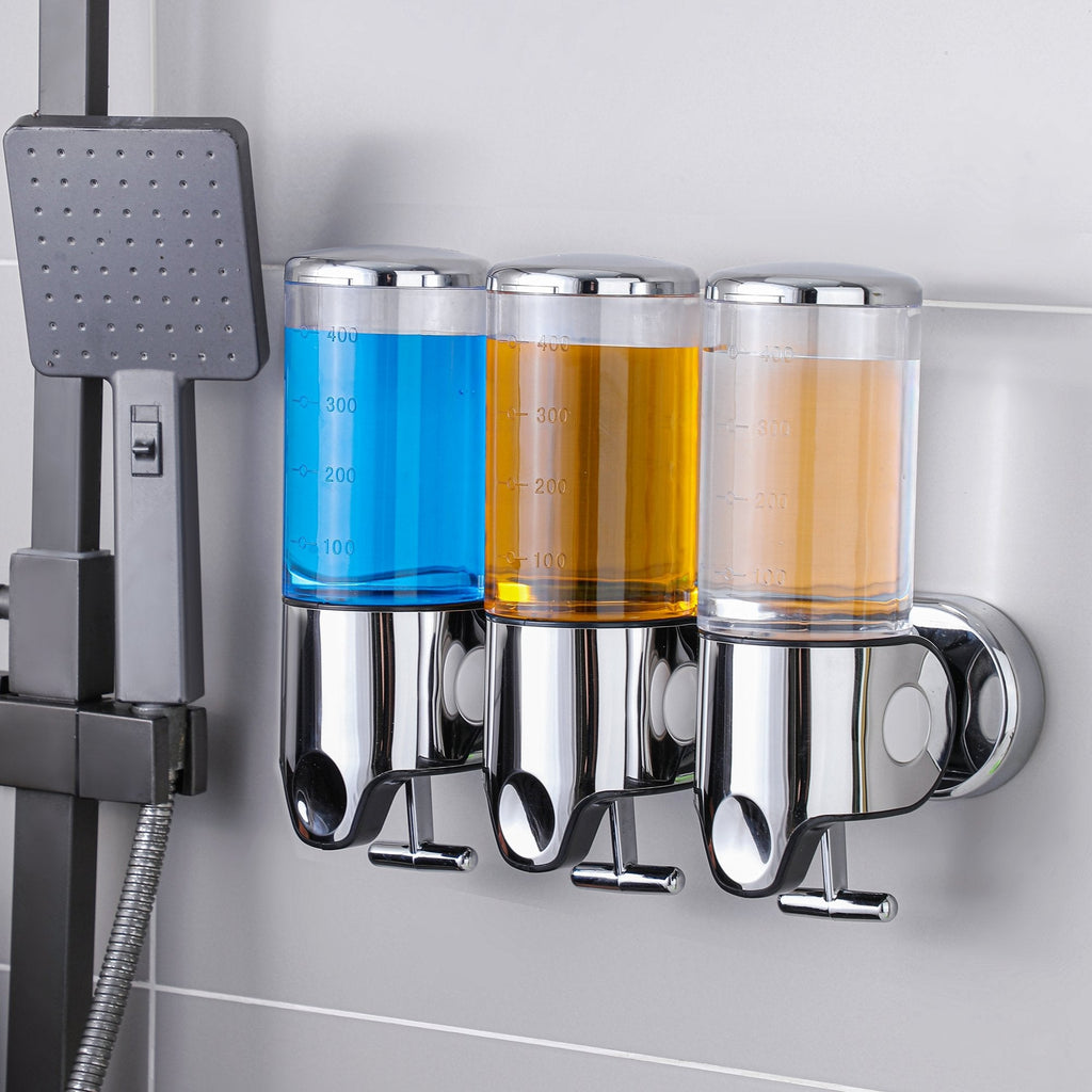 Wall-Mounted Soap Dispenser Set