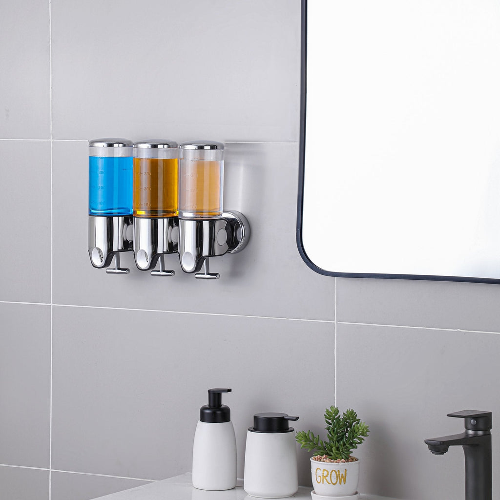 Wall-Mounted Soap Dispenser Set