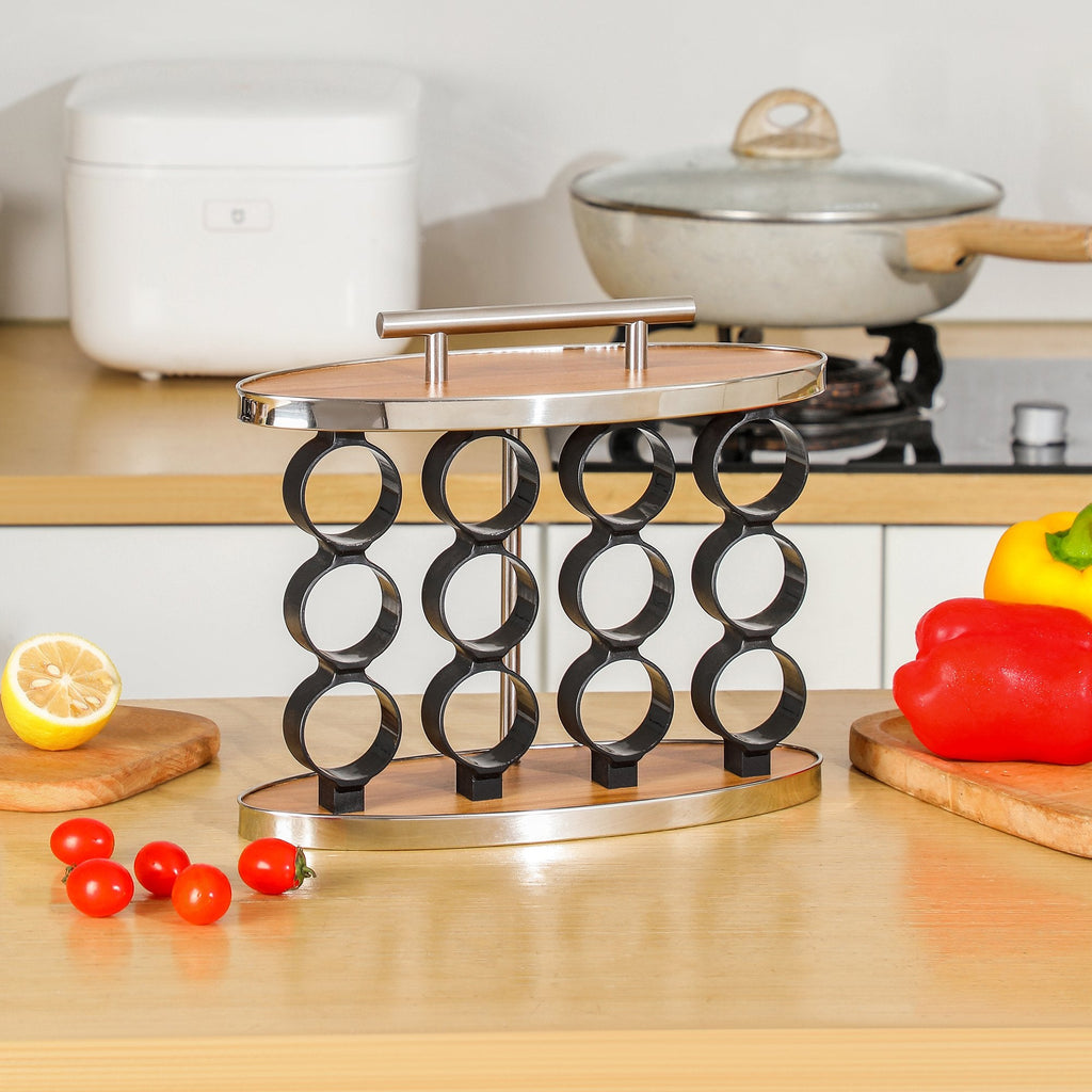 360° Rotating Multipurpose Spice Rack (Set of 12)