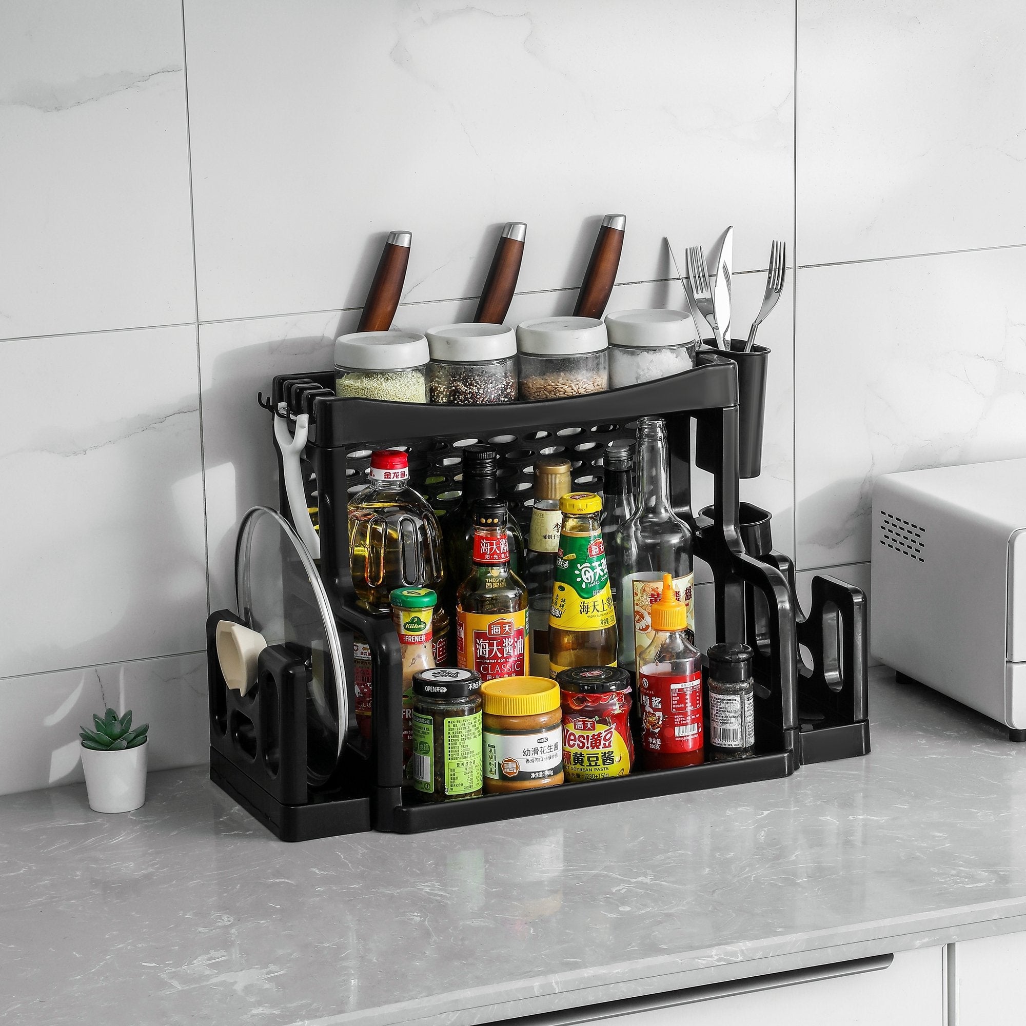 All in One Kitchen Shelf Organizer