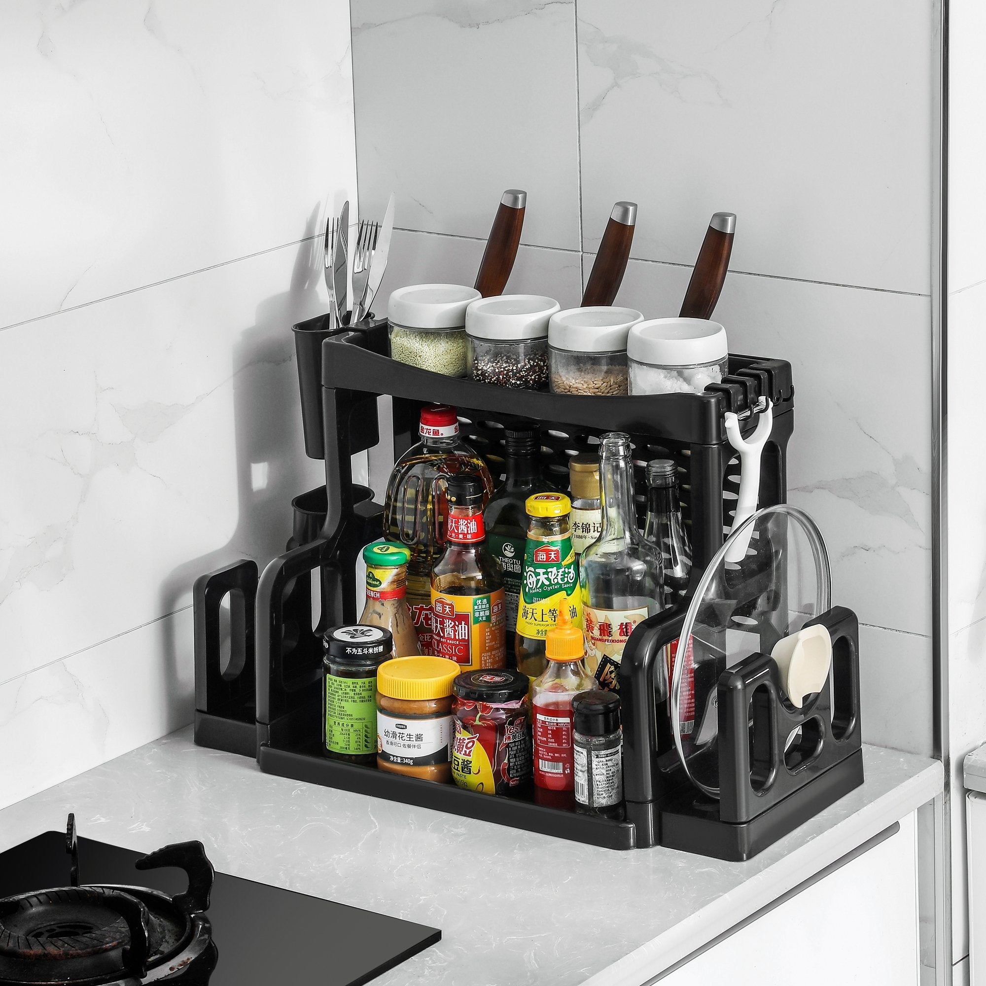 All in One Kitchen Shelf Organizer