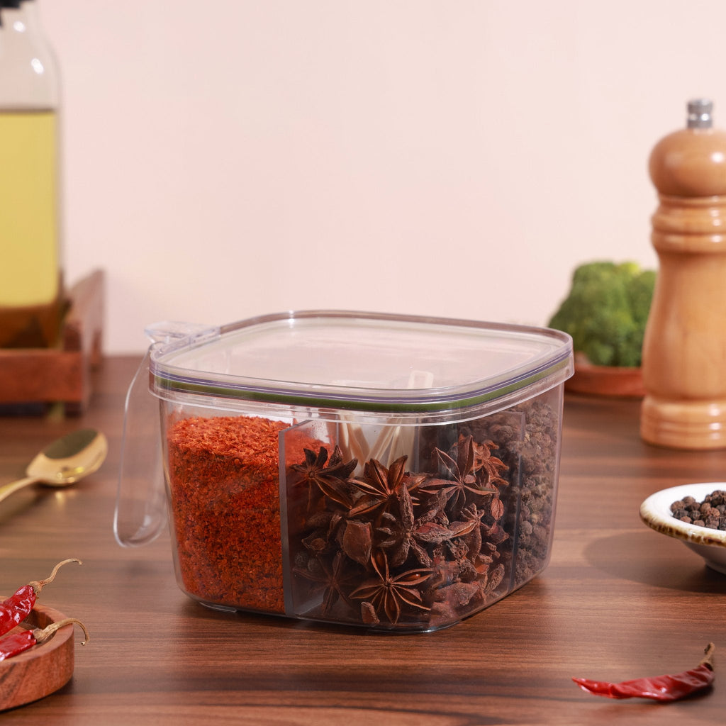 4 Compartments Sealed Seasoning Box